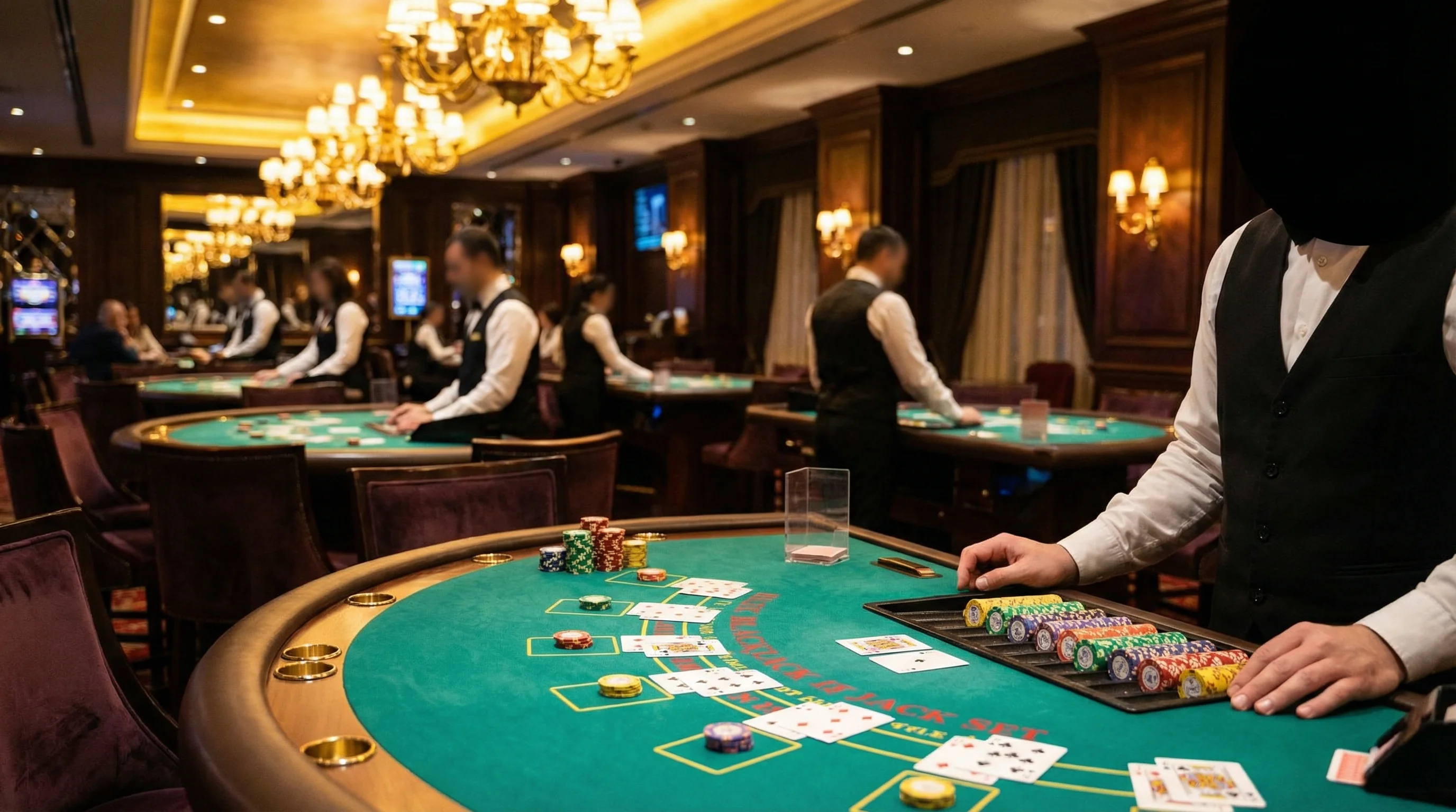 Ambiente de cassino ao vivo premium do win23